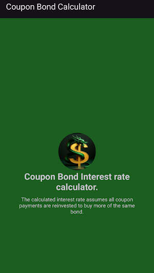 Coupon Bond Calculator Screenshot 3