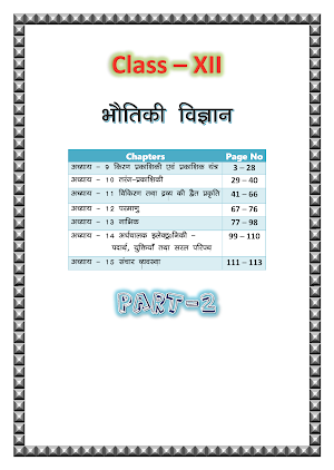 12th Class Physics Solution in hindi Part-2 Screenshot 1