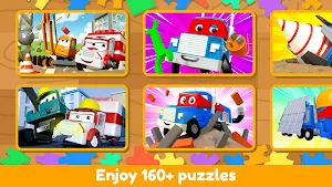 Car City Puzzle Games - Brain Teaser for Kids 2+ Screenshot 3