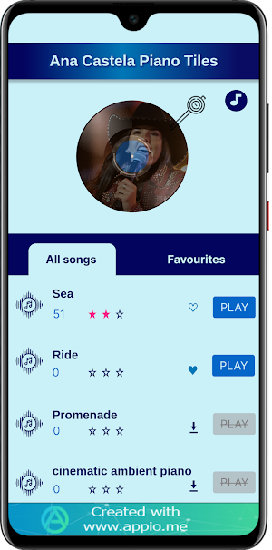 Ana Castela Piano Tiles Screenshot 2