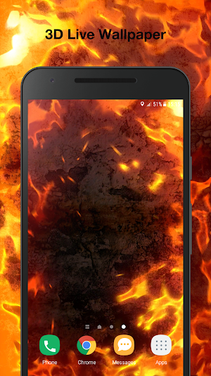 Fire Edges Live Wallpaper Screenshot 0