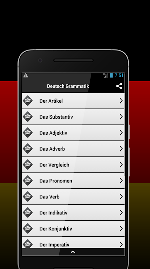 Deutsche Grammatik Screenshot 1