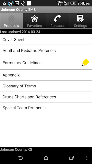 Johnson County EMS Screenshot 2