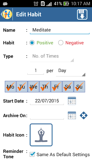 iPro Habit Tracker - Sale Screenshot 3