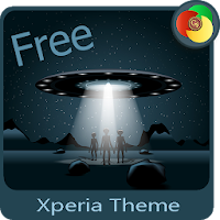 Three extraterrestrials | Free Xperia™ Theme