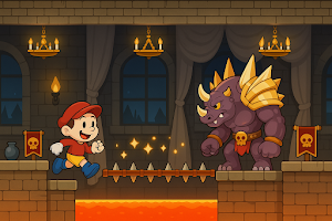 Super Khadija: Jump World Screenshot 1