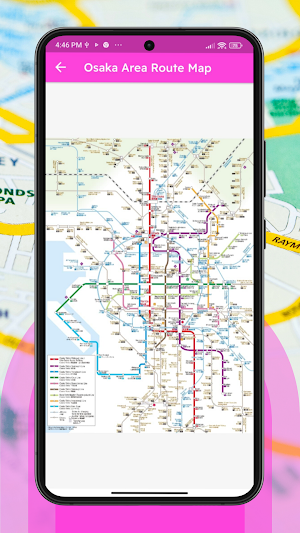 Osaka Subway Map 2024 Screenshot 3