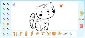 DrawColor Canvas: Paint Animal Screenshot 3