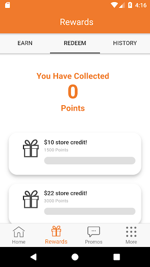 Gattitown Evansville Rewards Screenshot 1