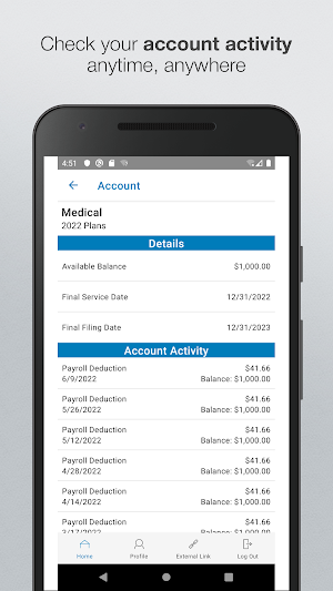 BeneSys Member Reimbursement Screenshot 1
