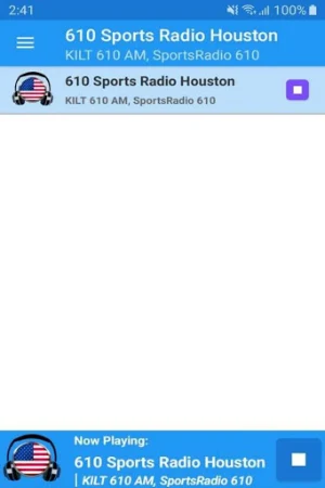 610 Sports Radio Houston App Screenshot 0