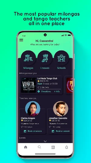 TangoApp: Tango, Milongas Screenshot 0