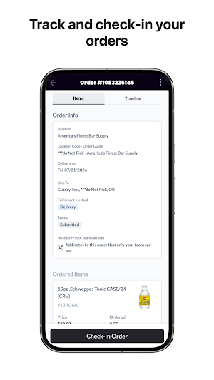 AFBS Ordering Screenshot 3