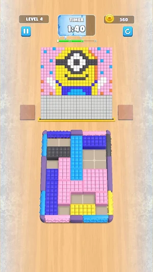 Pixel Block Jam Screenshot 1