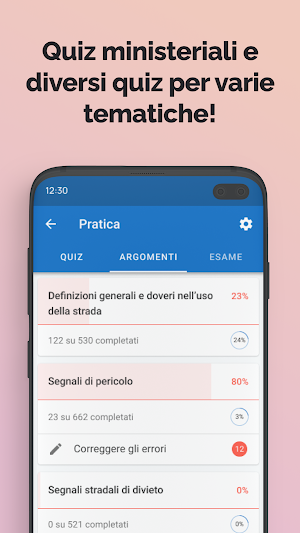 Quiz patente 2022 Screenshot 3