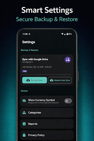 Cash Hive - DailyExpense Screenshot 1