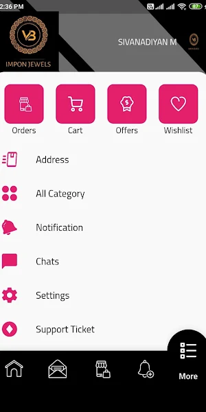 Impon One Gram Gold Jewellery Screenshot 2