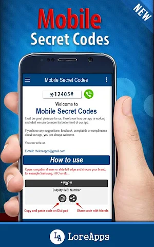Mobile Secret Codes 2021 Screenshot 1