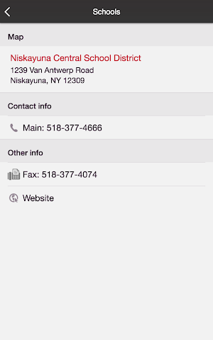 Niskayuna Central School Dist Screenshot 3