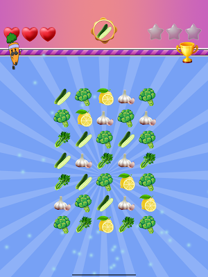 Veggies Crush Carrot Race Screenshot 3