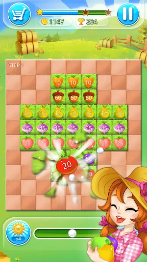 Happy Farm - Harvest Blast Screenshot 2