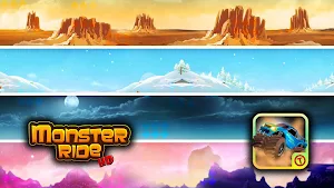 Monster Ride HD - Free Games Screenshot 1
