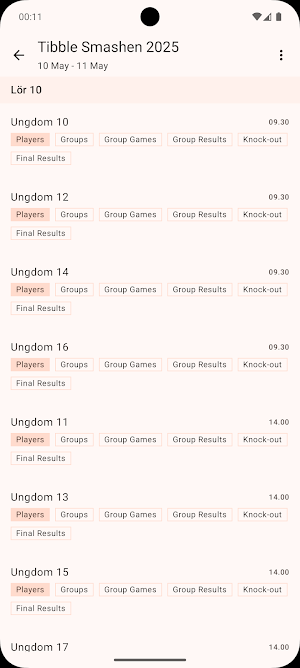 TT Coordinator Results Screenshot 1