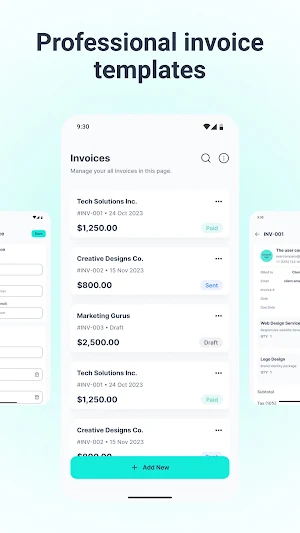 InvoiceMaker Screenshot 1