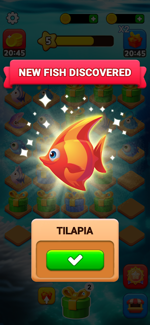 Fish Match:Merge Blast Screenshot 3