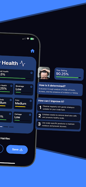 HairRec Screenshot 1