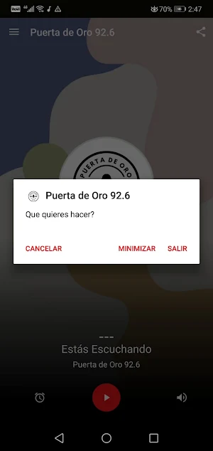Puerta de Oro 92.6 Screenshot 3