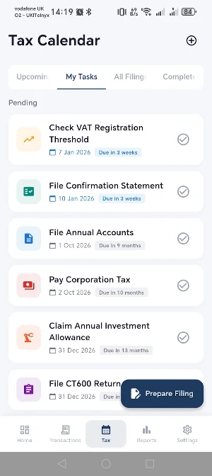 My LTD Tax Screenshot 0