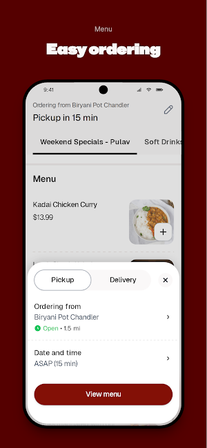 Biryani Pot Indian Restaurant Screenshot 2