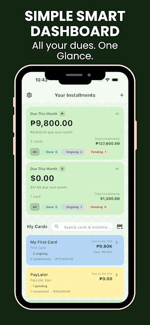 Tortol - Installments Tracker Screenshot 1