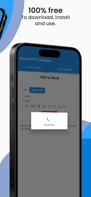 Word to PDF Converter Screenshot 2