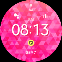 Pink Watch Face
