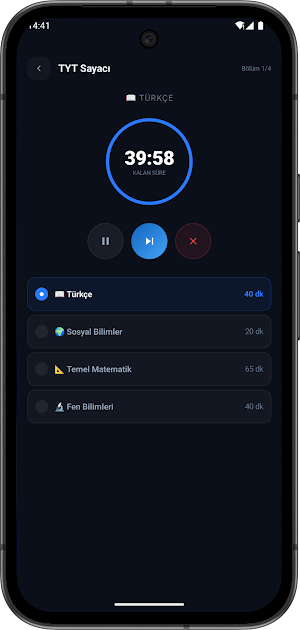 YKS Sayaç Screenshot 2