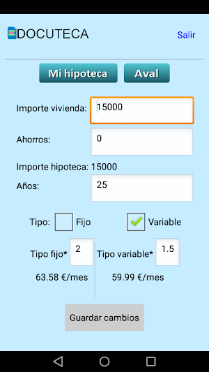 DOCUTECA Screenshot 1