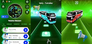 Telolet Basuri - Tiles Hop 3D Screenshot 1