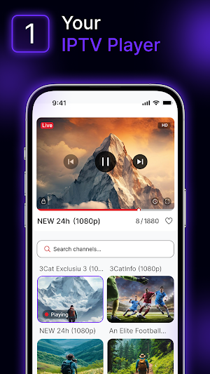 IPTV Cast: Watch Live TV Screenshot 2