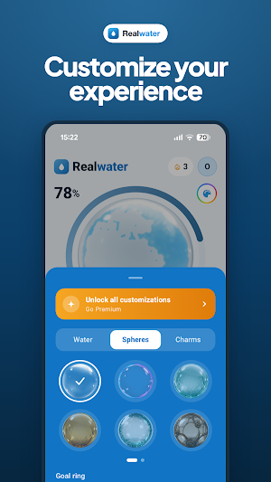 Real Water: Drinking Tracker Screenshot 1