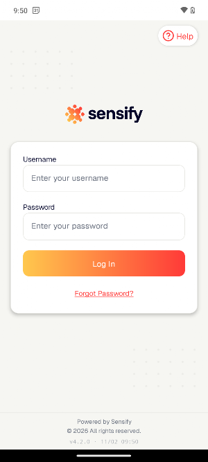 Sensify Data Screenshot 0