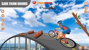 BMX Bicycle Stunt Game Screenshot 2