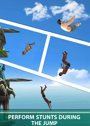 Cliff Flip Diving 3D - Swimming Pool Flip Master Screenshot 1