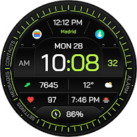 TVV Digital 7 Watch Face