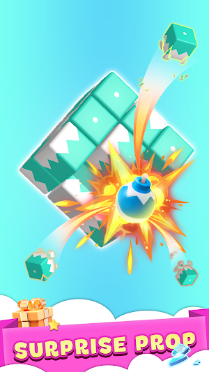 Tap Away 3D:Block Cube Puzzle Screenshot 3