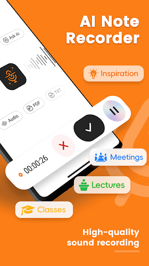 Note AI: Voice AI Transcribe Screenshot 0