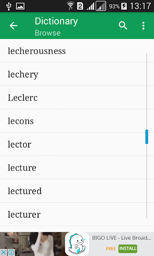Bengali Dictionary Offline Screenshot 1