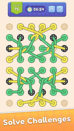 Tangle Out: Rope Puzzle Screenshot 1