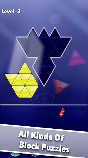 Tangram! - Hex block puzzle Screenshot 0
